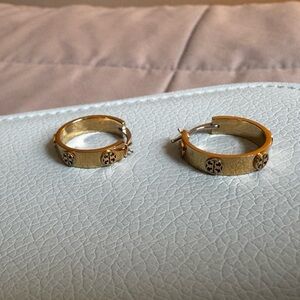 Tory Burch Small Icon Hoop earrings